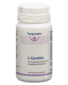 BURGERSTEIN L-Carnitin Tabl Ds 100 Stk