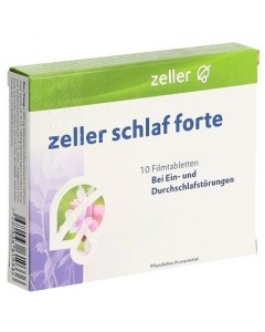 ZELLER Schlaf forte Filmtabl 10 Stk