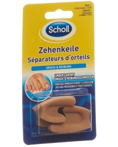 SCHOLL Zehenkeile 1 klein/2 gross