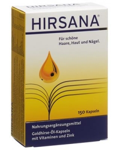 HIRSANA Goldhirse-Öl-Kapseln 150 Stk