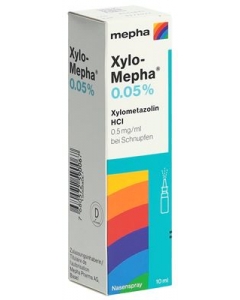 XYLO Mepha Dosierspray 0.05 % Kind Fl 10 ml
