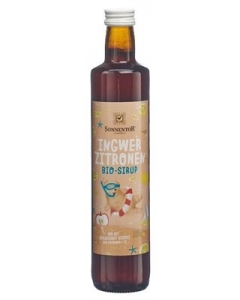 SONNENTOR Ingwer-Zitronen Sirup BIO 500 ml