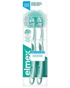 ELMEX SENSITIVE PROF Zahnbürste Duo 2 Stk