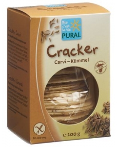 PURAL Cräcker Kümmel glutenfrei 100 g
