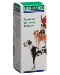 PSORINUM vet. comp Tropfen ad us. vet. Fl 50 ml