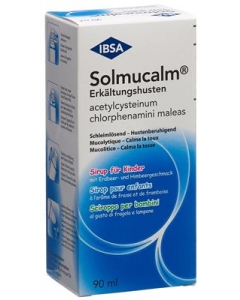 SOLMUCALM Erkältungshusten Sirup Kind Fl 90 ml