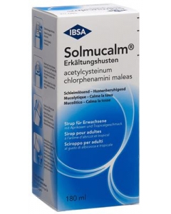 SOLMUCALM Erkältungshusten Sirup Erw Fl 180 ml