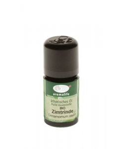 AROMALIFE Zimtrinde Äth/Öl BIO Fl 5 ml