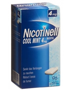 NICOTINELL Gum 4 mg cool mint 96 Stk