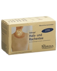 SIDROGA Hals- und Rachentee 20 Btl 2.5 g