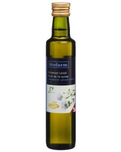 BIOFARM Leinöl CH Knospe Bio Suisse Fl 2.5 dl