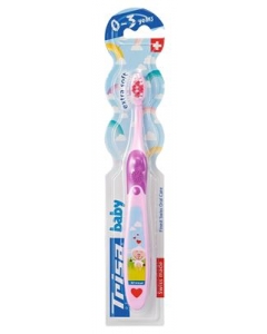 TRISA Kinderzahnbürste Baby 0-3 Jahre