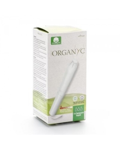 ORGANYC Tampons Super mit Applikator 14 Stk