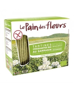 BLUMENBROT Knusp Schnitt Buchw Bio glut fr n 300 g