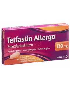 TELFASTIN ALLERGO Filmtabl 120 mg 10 Stk