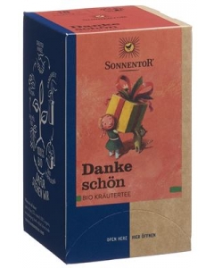 SONNENTOR Dankeschön Tee BIO 18 Btl 1.5 g
