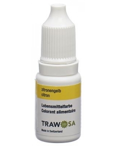 TRAWOSA Lebensmittelfarbstoff zitronengelb 10 ml