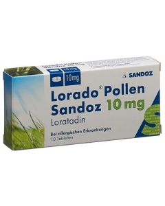 LORADO Pollen Sandoz Tabl 10 mg 10 Stk