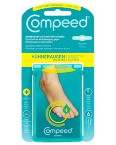COMPEED Hühneraugenpflaster M feuchtig 6 Stk