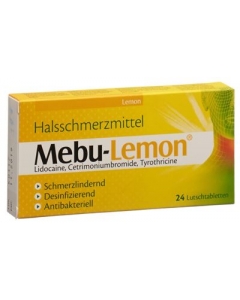 MEBU-LEMON Lutschtabl 24 Stk
