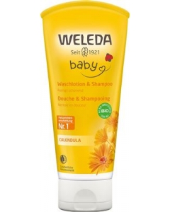 WELEDA BABY Waschlot&Shampoo Calendula Tb 200 ml