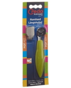 CREDO Hornhaut Längshobel Rasperclip Pop Art