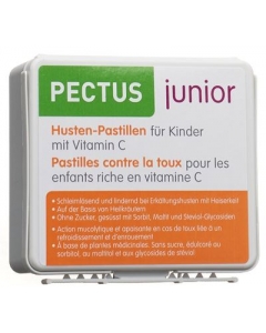 PECTUS Junior Hustenpastillen Kinder Vit C 24 Stk