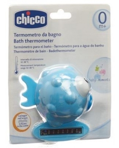 CHICCO Badethermometer Globe Fish light blue 0m+