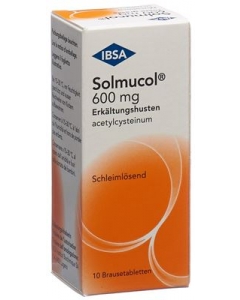SOLMUCOL Erkältungshusten Brausetabl 600 mg 10 Stk