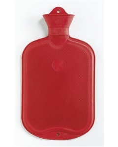 SÄNGER Wärmflasche 2l Lamelle 1seitig rot