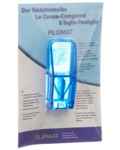 PILOMAT Tablettenteiler blau