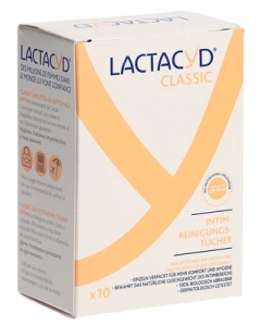 LACTACYD Intimpflegetücher einzeln 10 Stk