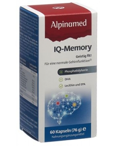 ALPINAMED IQ-Memory Kaps Ds 60 Stk
