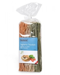 BIOFARM Taglierini Dinkel-Tricolore 350 g