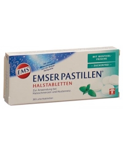 EMSER Pastillen zuckerfrei Mentholfrische 30 Stk