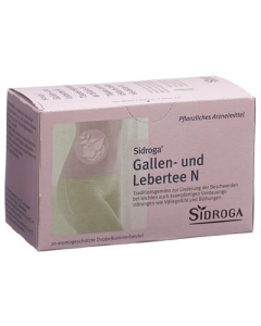 SIDROGA Gallen- und Lebertee N 20 Btl 2 g