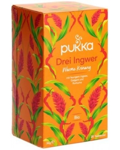 PUKKA Drei Ingwer Tee Bio Btl 20 Stk
