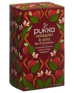 PUKKA Wildapfel & Zimt Tee Bio Btl 20 Stk