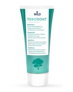 TEBODONT Zahnpaste ohne Fluorid 75 ml