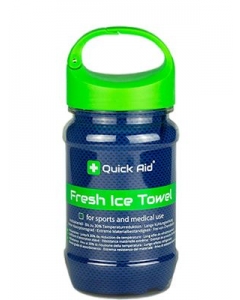 QUICK AID Fresh Ice Towel 34x80cm blau Btl