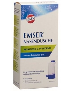 EMSER Nasendusche + 4 Btl Nasenspülsalz