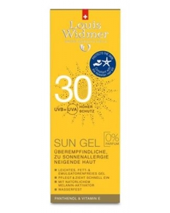 WIDMER Sun Gel LSF30 o Parf 100 ml
