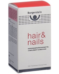 BURGERSTEIN Hair & Nails Tabl 240 Stk