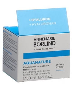 BÖRLIND AQUANATURE Feuchtigkeitssp Nachtcr 50 ml