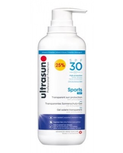 ULTRASUN Sports Gel SPF 30 -25% Disp 400 ml
