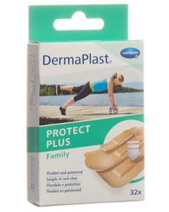 DERMAPLAST ProtectPlus Family 3 Grössen Box 32 Stk