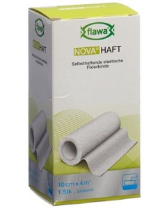 FLAWA NOVA Haft kohäsive Gazebinde 10cmx4m