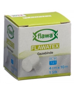 FLAWA FLAWATEX Gazebinde 4cmx10m unelastisch