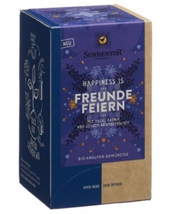 SONNENTOR Happiness is Freunde fei Tee BIO 18 Stk