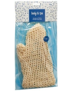 HERBA Massagehandschuh fein Sisal